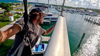 Potential Hurricane 🌀 Incoming Is Our Mast Ready  Critical Boat Checks  Sailing Zephyr  Ep 249 [upl. by Ainna]