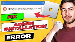 Roblox Does Not Support Admin Installation Please ReRun RobloxPlayerInstaller Fix 2023 [upl. by Jopa]