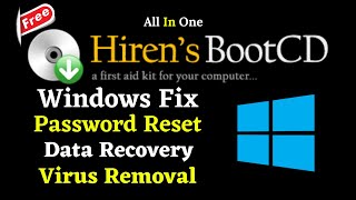 Hiren Boot CD Complete Tutorial  Features Explained  Password Reset Data Recovery Virus Removal [upl. by Harrison]