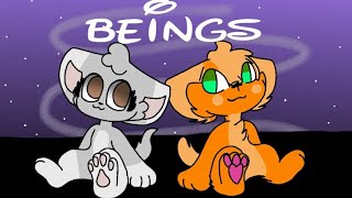 Beings meme collab with woolfy Animations Flipaclip [upl. by Ybrek]