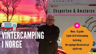 Eksperten amp Amatøren på vintercamping i Norge 2019 [upl. by Enirolf171]