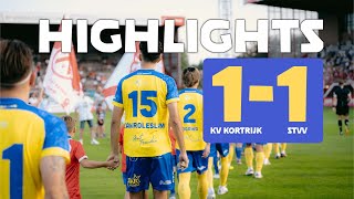 HIGHLIGHTS l KV Kortrijk  STVV l 11 [upl. by Bond637]