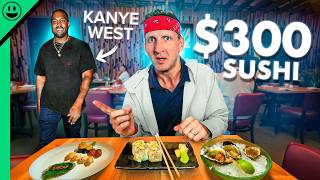 5 VS 500 Sushi in Los Angeles Nobu Nightmare [upl. by Garlen]