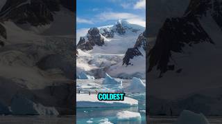 Shocking The Coldest Place on Earth Is in Antarctica facts shorts [upl. by Lise]