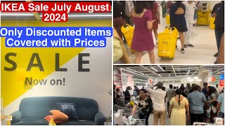 IKEA SALE JULY  AUG 2024  4K VIDEO  DISCOUNTED ITEMS ONLY WITH PRICES  ikeafurniture viral [upl. by Nivi]