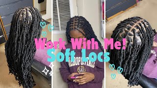 Work with me Style Soft Locs [upl. by Eylhsa]