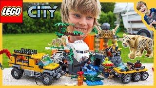 Lego City Jungle Exploration Site  JAGUAR ATTACK [upl. by Haym]