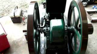 3hp Stover W Hit and Miss Engine [upl. by Sladen]