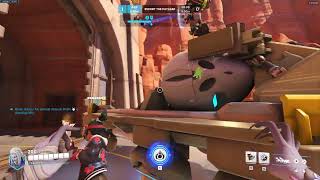 Overwatch 2 The struggle as support in silver Match 7 Jan 18 2024 [upl. by Lizned138]