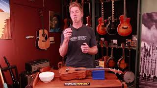 How to Humidify a Ukulele with The Humilele Humidifier [upl. by Imaj]