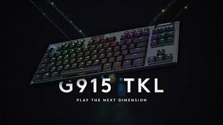 Introducing the G915 TKL Tenkeyless LIGHTSPEED Wireless Gaming Keyboard [upl. by Delamare308]