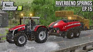 Doing Contracts In A HAIL STORM  Farming Simulator 25 [upl. by Town]