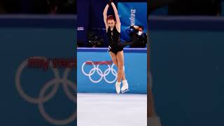 Aleksandra Trusova aleksandratrusova sport figureskating comeback [upl. by Lekkim]