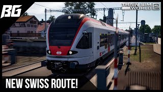 Hello Switzerland  Train Sim World 2  Luzern  Sursee SBahn Route [upl. by Nohj]