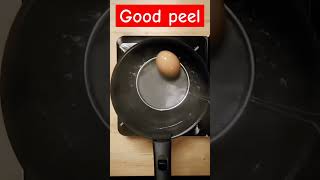 how to quickly peel boiled eggs1M view 1 hours ago creativeidea kitchenhack lifehack [upl. by Ateiluj]