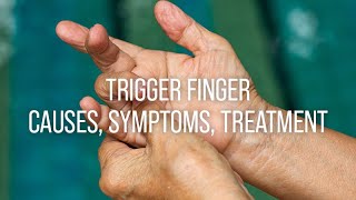 Trigger Finger Symptoms Diagnosis and Treatment [upl. by Azeel]