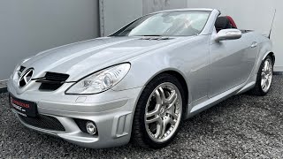 MERCEDESBenz SLK55 AMG360PSNackenheizHarmanKardonMemory [upl. by Nylikcaj]