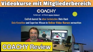 COACHY Erfahrungen und Test ᐅ Videokurs erstellen mit Mitgliederbereich [upl. by Airdnola81]