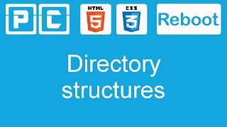 HTML5 and CSS3 beginners tutorial 8  directory structures [upl. by Leizar]