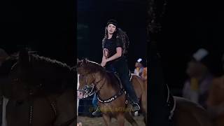 lady horse champion horse equestrian horseriding horselover youtubeshorts funny funnyclip [upl. by Ainessey]