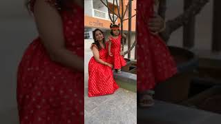 trandingshorts viralvideo sareereuse motherdaughterdress happycustomer [upl. by Massimiliano]