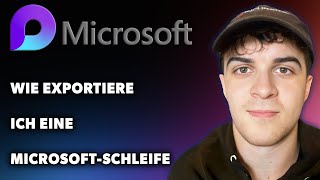 Wie Exportiere Ich Eine MicrosoftSchleife Leitfaden 2024 [upl. by Weyermann]