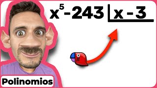 ✅ 👉DIVIDIR POLINOMIOS entre POLINOMIOS con DIFERENTES GRADOS por el MÉTODO CLÁSICO FÁCIL R26 [upl. by Oivaf]