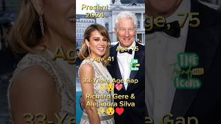 Richard Gere and Alejandra Silva Love Story antesedepois beforeandafter richardgere love [upl. by Atterehs375]