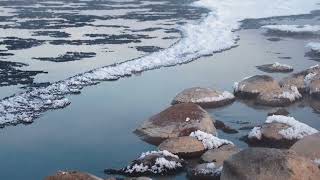 Winter River Wonderland Serene Snowscape for Deep Relaxation and Meditation [upl. by Paddy271]