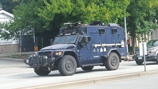 EXTREMELY RARE RCMP LMD ERT Tactical Armored vehicle [upl. by June]