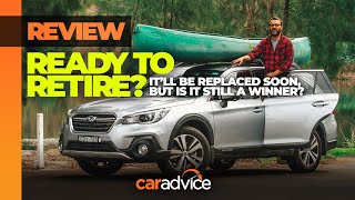 2020 Subaru Outback 25i Premium Review  CarAdvice [upl. by Enidualc]