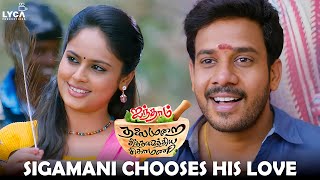 Aindhaam Thalaimurai Sidha Vaidhiya Sigamani Movie Scene  Sigamani Chooses His Love  Bharath [upl. by Attenehs448]