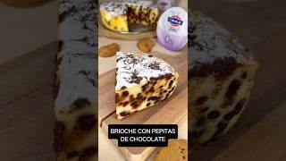 BRIOCHE con PEPITAS de CHOCOLATE shorts recetas [upl. by Etnemelc]