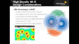 HighDensity WiFi Design Part 2  RF Planning [upl. by Itnavart313]