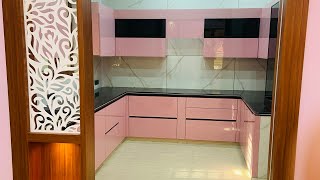 Latest kitchen interior design idea with price modular kitchen kitchen design [upl. by Salmon]