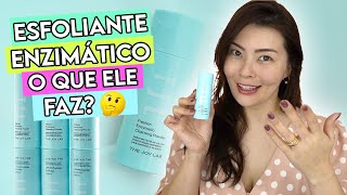 CONTROLE SEUS CRAVOS COM UM ESFOLIANTE ENZIMÁTICO ✨FRESHEN ENZYMATIC CLEANSING POWDER✨ [upl. by Elyrad]