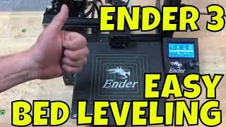 Creality Ender 3 Easy Way To Level Your Bed [upl. by Garber]