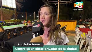 ⭕ Controles en obras privadas en la ciudad  Emilia Romea [upl. by Eulau]