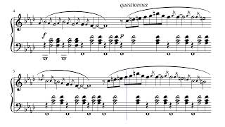 Gnossienne N1  E Satie Piano Sheet Music [upl. by Airrej]