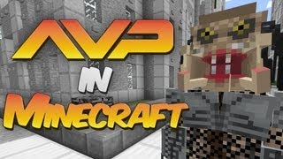 Alien vs Predator in Minecraft  Alien vs Predator Mod Showcase [upl. by Labotsirc]