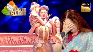 Kamagraphy के इस Steamy Act को देख छुप गई Kirron Ji  Indias Got Talent 8  Full Episode [upl. by Giuditta]