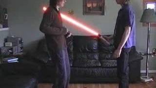 Lightsaber clone fight [upl. by Gisele]