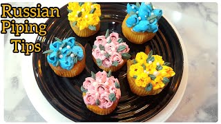 Cupcake Blooms Mastering Russian Piping Nozzles for Beautiful Flowersquot [upl. by Vaenfila]