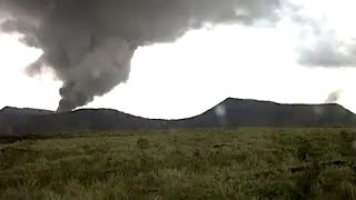 New Eruption on Ambrym Volcano Jan 25 [upl. by Ateinotna604]