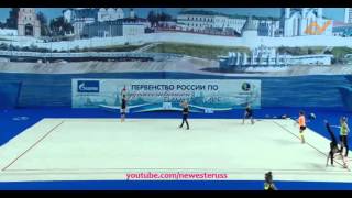 Yana Kudryavtseva Ball 2 Training – Kazan 2016 [upl. by Ettenor806]