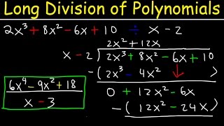 Long Division With Polynomials  The Easy Way [upl. by Erlina]