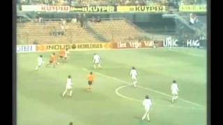 The Netherlands  Belgium 5  0 Euro 76 Qualifier April  25  1976 [upl. by Ymar]