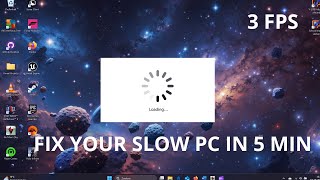 How to FIX Your Slow PC in Just 5 Minutes [upl. by Irim690]