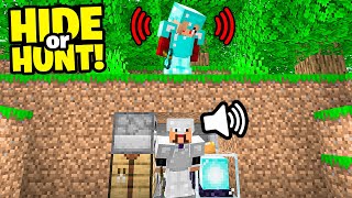 Minecraft with Secret Proximity Chat Hide Or Hunt [upl. by Adyan]