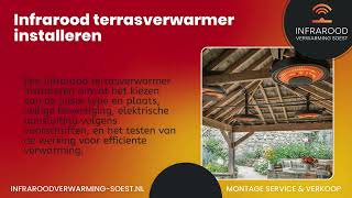 Infrarood Terrasverwarmer Installeren  Infrarood Verwarming Soest [upl. by Waneta442]